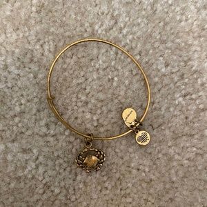Alex and Ani Crab Gold Bracelet